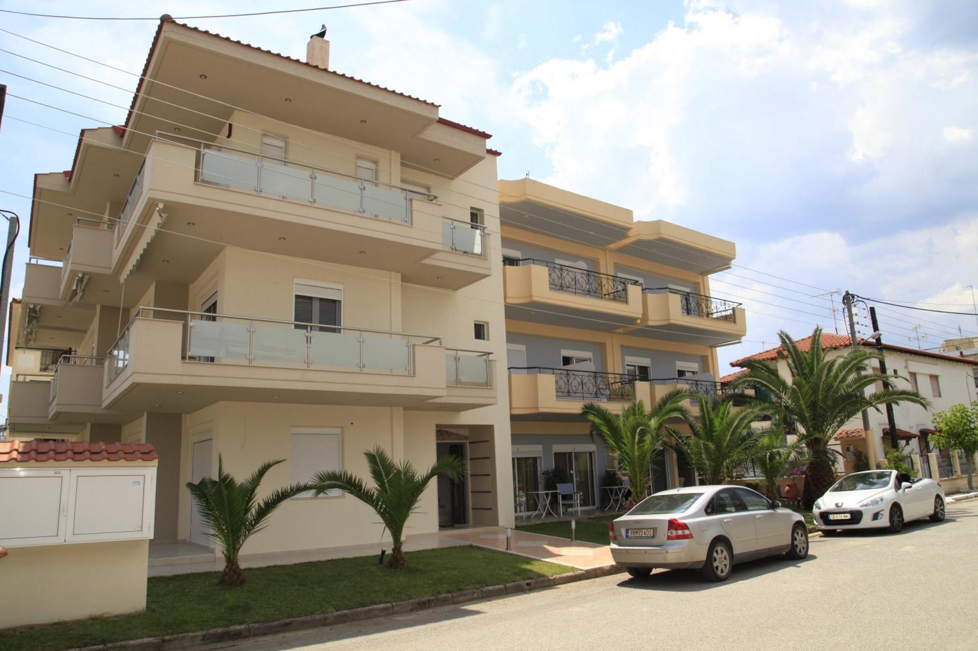 Vicky Rooms Paralia Dionysiou Ngoại thất bức ảnh