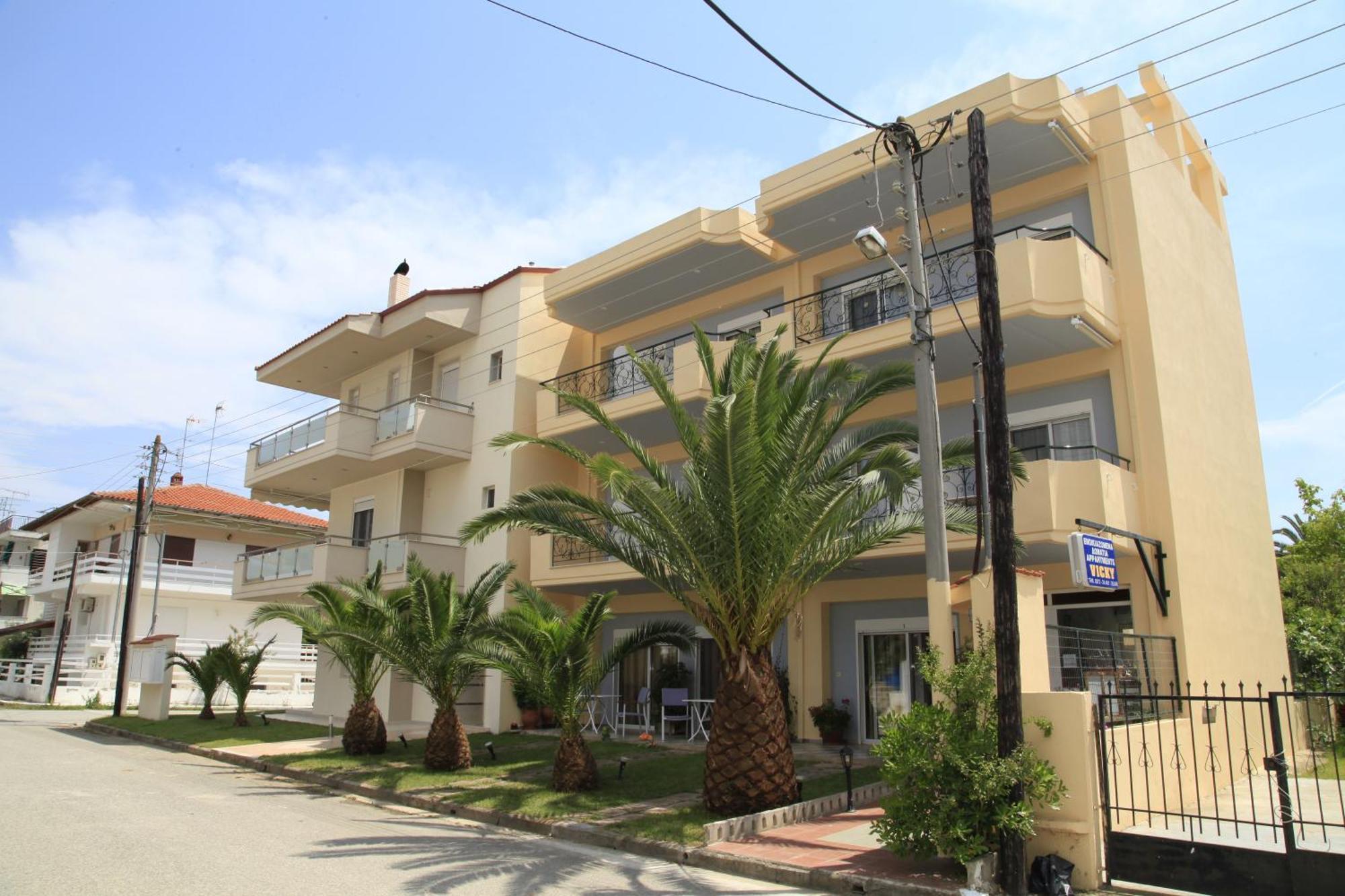 Vicky Rooms Paralia Dionysiou Ngoại thất bức ảnh