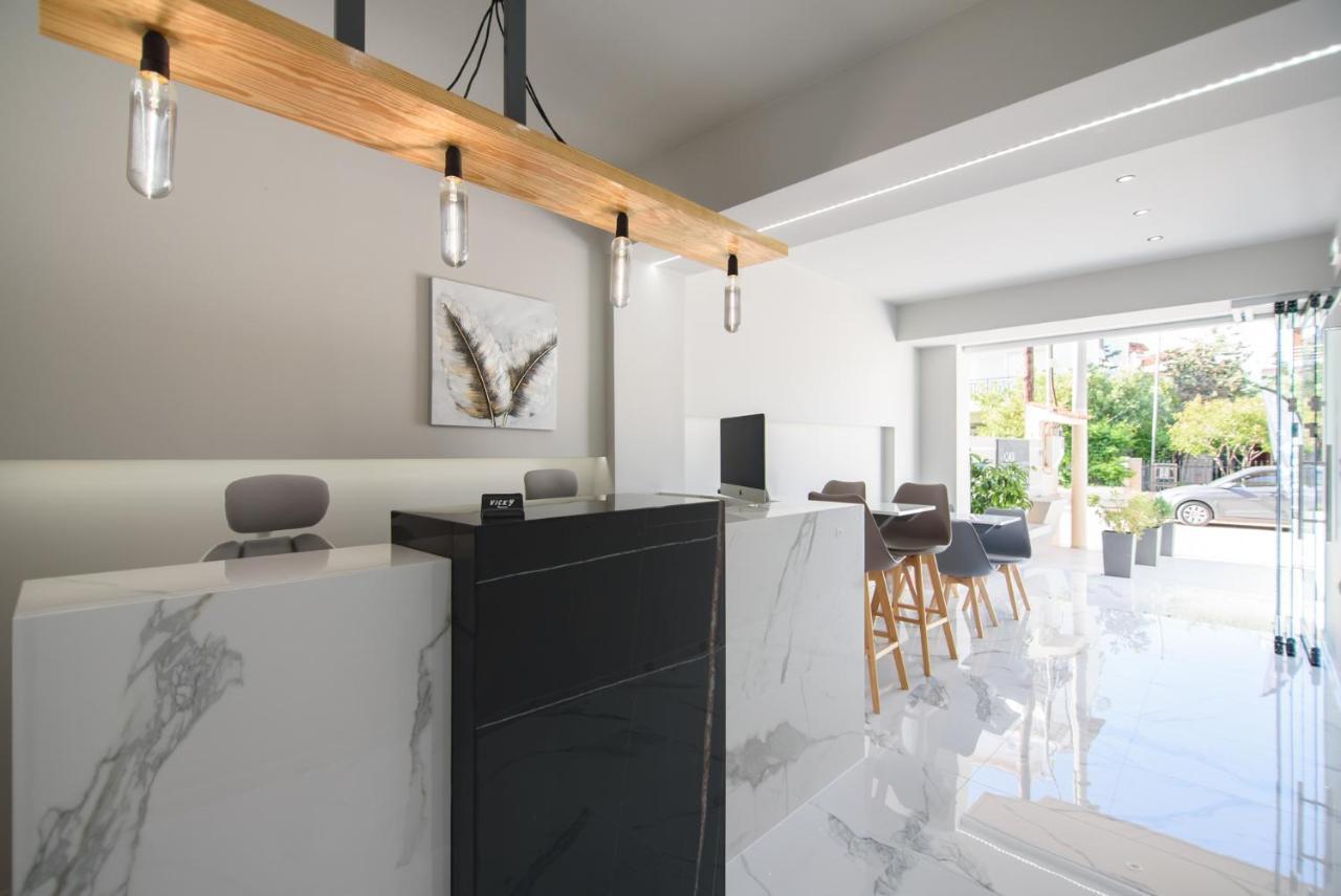 Vicky Rooms Paralia Dionysiou Ngoại thất bức ảnh